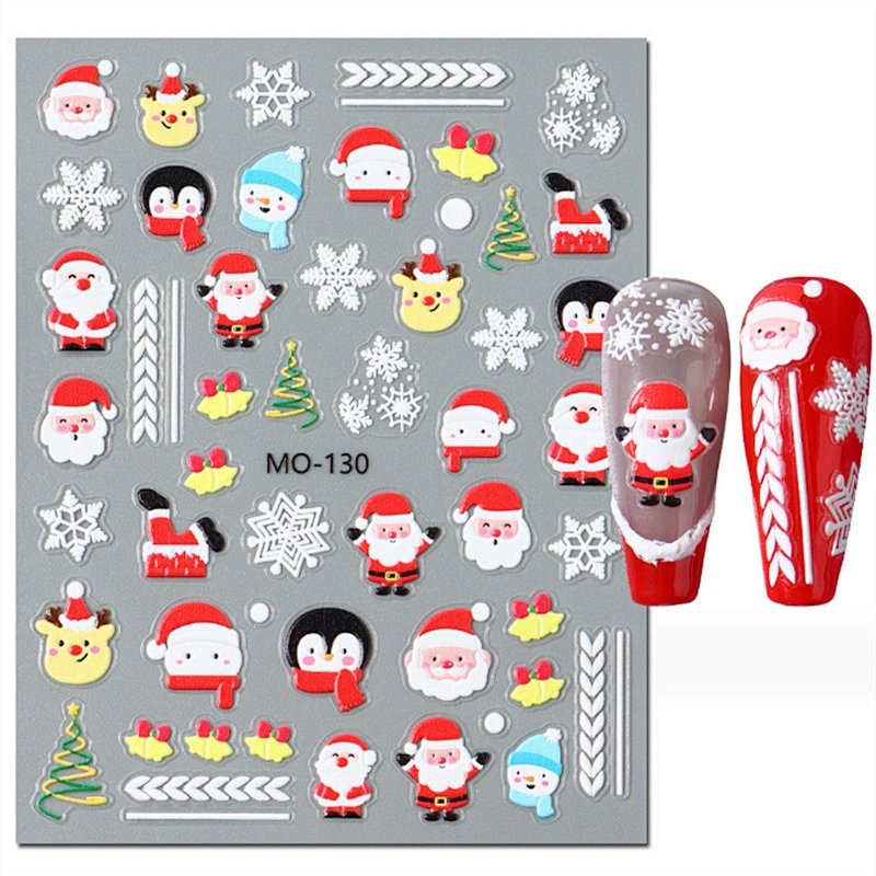 3D Christmas Nail Stickers