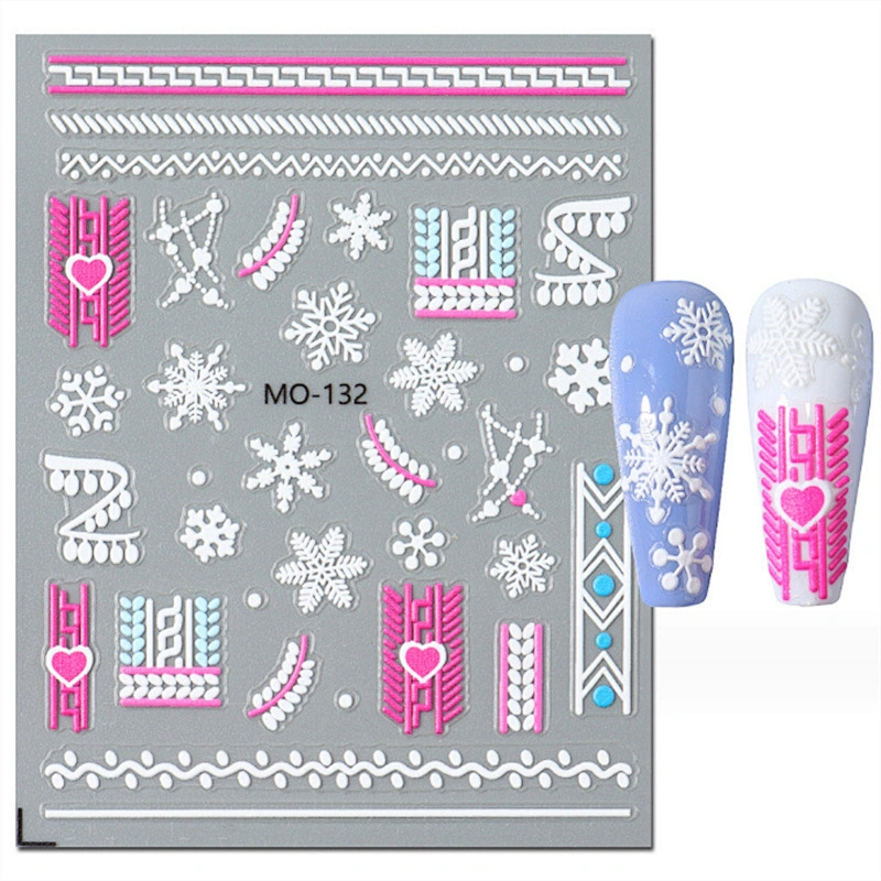 3D Christmas Nail Stickers