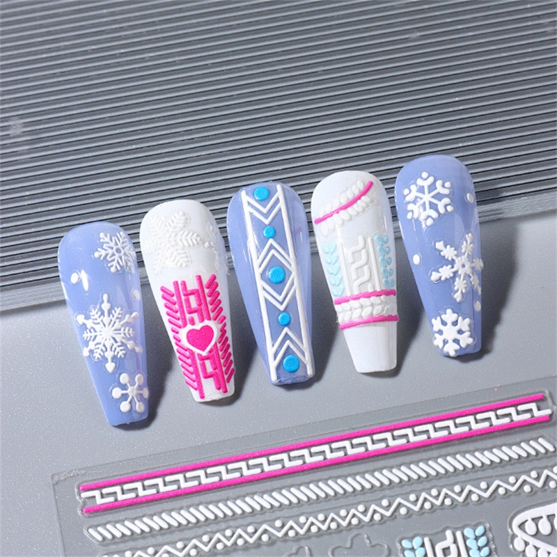 3D Christmas Nail Stickers